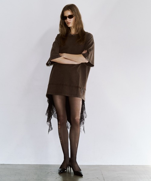 JOSE MOON（ジョゼムーン）の「TWO SIDE LACE DRESS/トゥーサイド