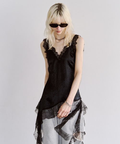 JOSE MOON（ジョゼムーン）の「TWO SIDE LACE DRESS/トゥーサイド