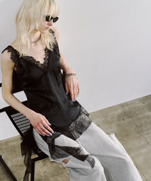 TWO SIDE LACE DRESS/トゥーサイドレースドレス（ワンピース）｜JOSE