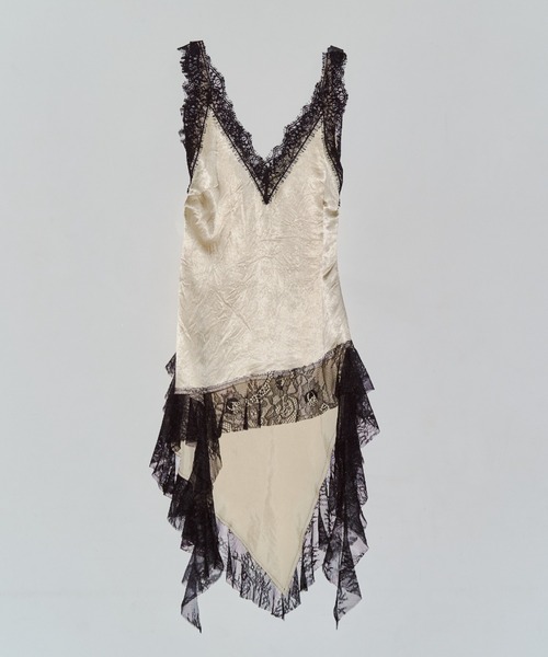 TWO SIDE LACE DRESS/トゥーサイドレースドレス（ワンピース）｜JOSE