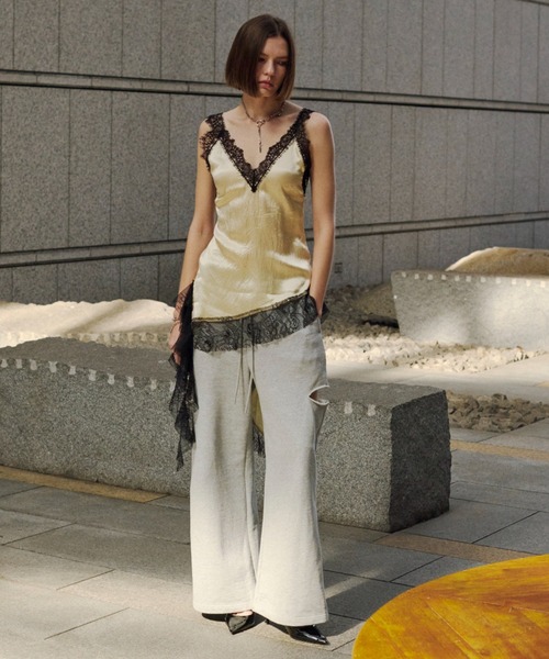 TWO SIDE LACE DRESS/トゥーサイドレースドレス（ワンピース）｜JOSE