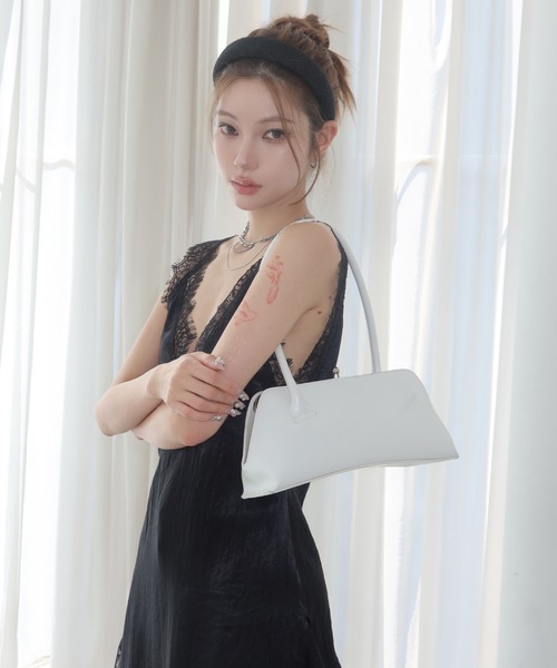 セール】TWO SIDE LACE DRESS/トゥーサイドレースドレス（ワンピース