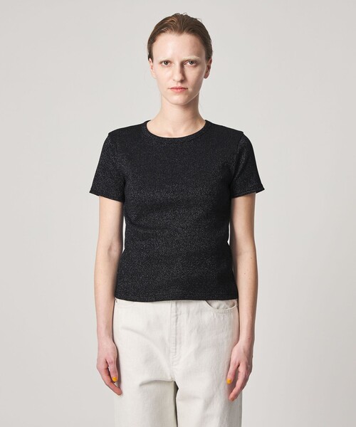 Steven Alan(スティーブンアラン)の「<Steven Alan>ラメ テレコ プルオーバー(Tシャツ/カットソー・レディース・オフホワイト/ライトブルー/ブラック・FREE)」の22枚目の写真