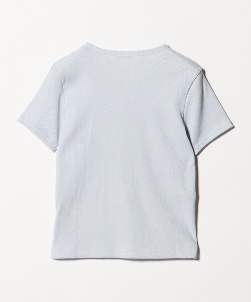 Steven Alan(スティーブンアラン)の「<Steven Alan>ラメ テレコ プルオーバー(Tシャツ/カットソー・レディース・オフホワイト/ライトブルー/ブラック・FREE)」の17枚目の写真