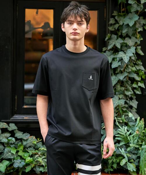 DRESSTERIOR(ドレステリア)の「【接触冷感/抗菌防臭/消臭】ICE CLEAR COTTON オーバーフィットTシャツ(Tシャツ/カットソー・メンズ・ブラック/ブラウン系その他/サックスブルー/ホワイト・90/91/92/94)」の17枚目の写真