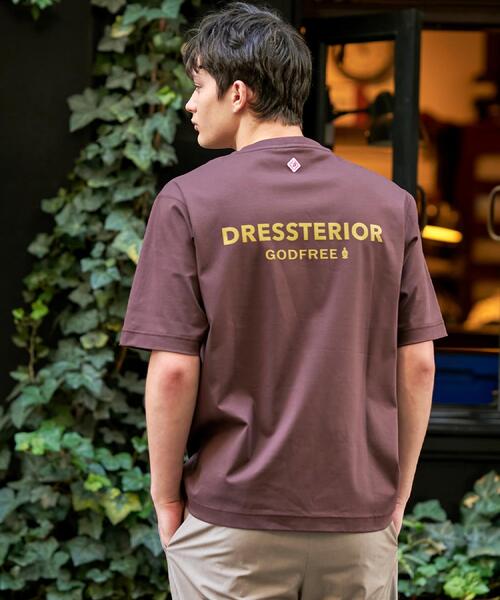 DRESSTERIOR(ドレステリア)の「【接触冷感/抗菌防臭/消臭】ICE CLEAR COTTON オーバーフィットTシャツ(Tシャツ/カットソー・メンズ・ブラック/ブラウン系その他/サックスブルー/ホワイト・90/91/92/94)」の19枚目の写真