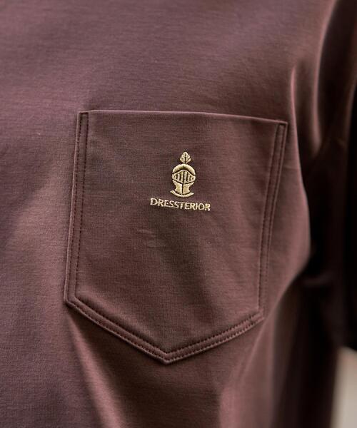 DRESSTERIOR(ドレステリア)の「【接触冷感/抗菌防臭/消臭】ICE CLEAR COTTON オーバーフィットTシャツ(Tシャツ/カットソー・メンズ・ブラック/ブラウン系その他/サックスブルー/ホワイト・90/91/92/94)」の20枚目の写真