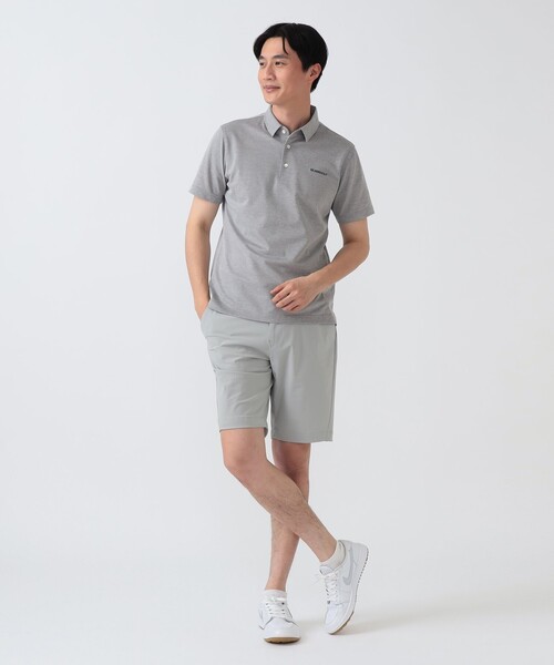 BEAMS GOLF(ビームスゴルフ)の「PURPLE LABEL / シャンブレー 鹿の子 ポロシャツ(ポロシャツ・メンズ・ネイビー/グレー/サックスブルー・MEDIUM/X-LARGE/SMALL/LARGE)」の12枚目の写真