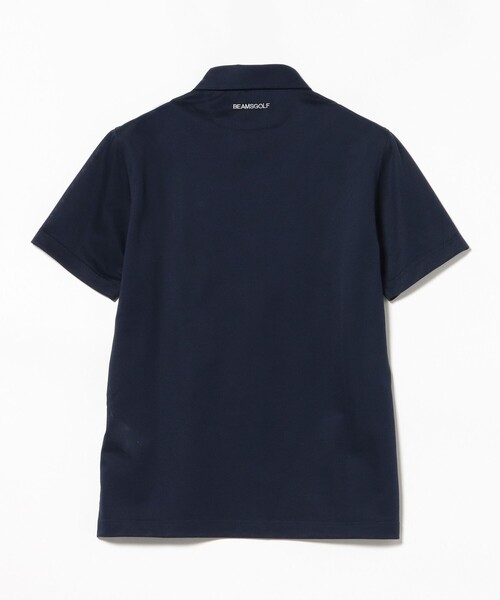 BEAMS GOLF(ビームスゴルフ)の「PURPLE LABEL / シャンブレー 鹿の子 ポロシャツ(ポロシャツ・メンズ・ネイビー/グレー/サックスブルー・MEDIUM/X-LARGE/SMALL/LARGE)」の9枚目の写真
