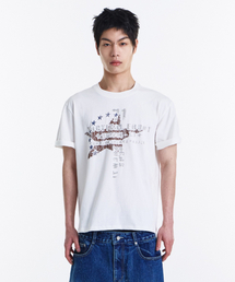 KICHUL（キチョル）の「Star Supply T-shirt (White)（Tシャツ/カットソー）」