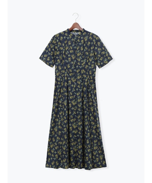 Te chichi（テチチ）の「【LIBERTY FABRICS】ウエストタックワンピース（ワンピース・レディース・ネイビー/ブラック・F）」の17枚目の写真