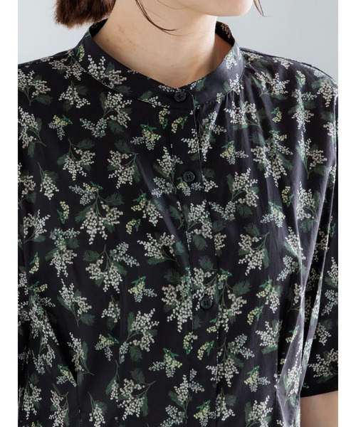 Te chichi（テチチ）の「【LIBERTY FABRICS】ウエストタックワンピース（ワンピース・レディース・ネイビー/ブラック・F）」の12枚目の写真