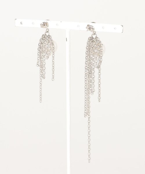 JUSTINE CLENQUET（ジュスティーヌクランケ）の「JUSTINE CLENQUET/ジュスティーヌ・クランケ/NICOLE EARRINGS（ピアス（両耳用）・レディース・シルバー・F）」の2枚目の写真