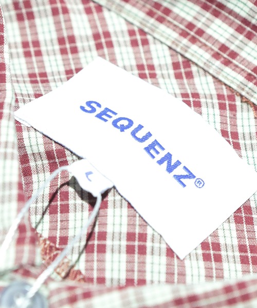 SEQUENZ(シークエンズ)の「SEQUENZ (シークエンズ) シャツ 半袖 メンズ ウエスタン チェック柄 ポケット ワンポイント 刺繍 ユニセックス(シャツ/ブラウス・メンズ・ブラック/ネイビー/レッド・M/L)」の21枚目の写真