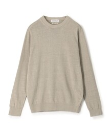 TOMORROWLAND Tricot リネンクルーネック プルオーバーニット
