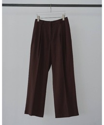 anuke(�A���k�[�N)��anuke Linen Tuck Pants(���̑��p���c)