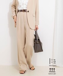 NOLLEY’S | 《セットアップ対応》ウォッシャブルストレッチツイル愛されセミワイドパンツ(その他パンツ)
