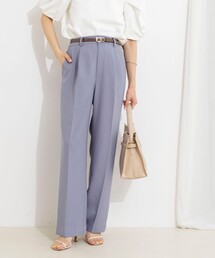 NOLLEY’S | 《セットアップ対応》ウォッシャブルストレッチツイル愛されセミワイドパンツ(その他パンツ)