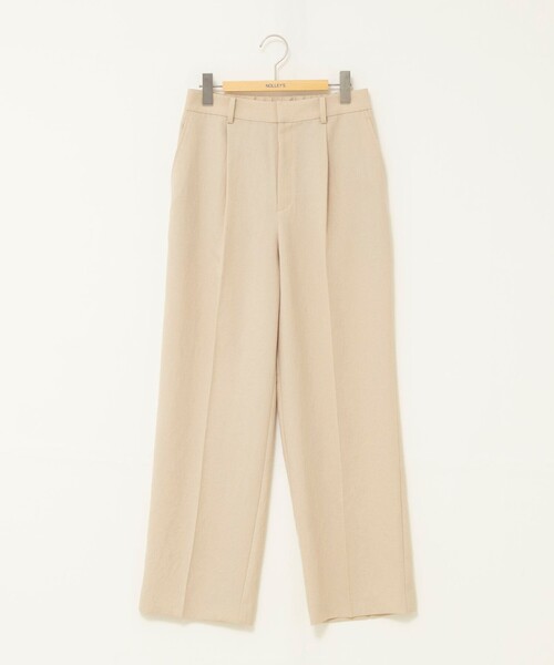 NOLLEY’S(ノーリーズ)の「《セットアップ対応》ウォッシャブルストレッチツイル愛されセミワイドパンツ(その他パンツ・レディース・ネイビー/ベビーピンク/ベージュ/グレイッシュブルー・40/38/36/34)」の12枚目の写真