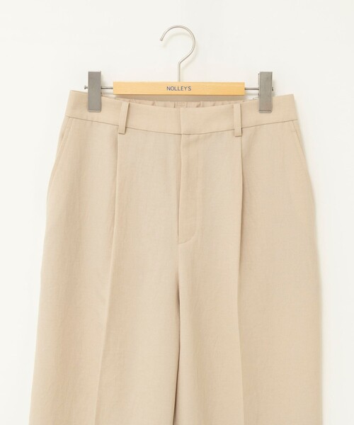 NOLLEY’S(ノーリーズ)の「《セットアップ対応》ウォッシャブルストレッチツイル愛されセミワイドパンツ(その他パンツ・レディース・ネイビー/ベビーピンク/ベージュ/グレイッシュブルー・40/38/36/34)」の13枚目の写真