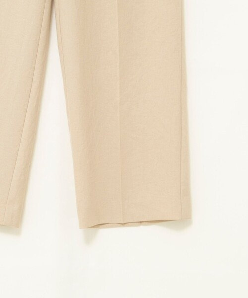 NOLLEY’S(ノーリーズ)の「《セットアップ対応》ウォッシャブルストレッチツイル愛されセミワイドパンツ(その他パンツ・レディース・ネイビー/ベビーピンク/ベージュ/グレイッシュブルー・40/38/36/34)」の14枚目の写真