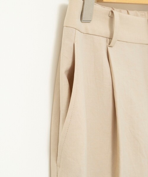NOLLEY’S(ノーリーズ)の「《セットアップ対応》ウォッシャブルストレッチツイル愛されセミワイドパンツ(その他パンツ・レディース・ネイビー/ベビーピンク/ベージュ/グレイッシュブルー・40/38/36/34)」の15枚目の写真