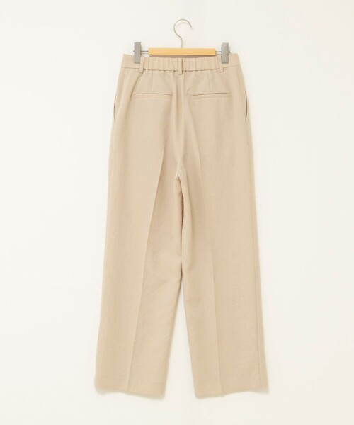 NOLLEY’S(ノーリーズ)の「《セットアップ対応》ウォッシャブルストレッチツイル愛されセミワイドパンツ(その他パンツ・レディース・ネイビー/ベビーピンク/ベージュ/グレイッシュブルー・40/38/36/34)」の16枚目の写真