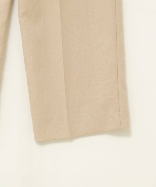 NOLLEY’S(ノーリーズ)の「《セットアップ対応》ウォッシャブルストレッチツイル愛されセミワイドパンツ(その他パンツ・レディース・ネイビー/ベビーピンク/ベージュ/グレイッシュブルー・40/38/36/34)」の19枚目の写真