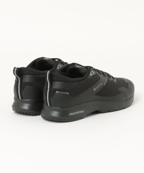 ASBee(アスビー)の「mizuno ミズノ ME-05 GTX3【防水透湿】メンズウォーキングシューズ GORE-TEX スニーカー(ME-05ゴアテックス3) B1GE2502 09 ブラック(スニーカー・メンズ・ブラック×ブラック・25.0cm/25.5cm/26.0cm/26.5cm/27.0cm/27.5cm/28.0cm)」の2枚目の写真