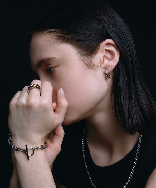 CENE】セネ/スパイラルミニフープピアス(ピアス(両耳用))|CENE CENE】セネ/スパイラルミニフープピアス(ピアス(両耳用))|CENE