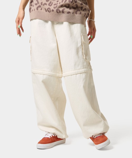 HUF（ハフ）の「huf CO-OP TREK CONVERTIBLE PANT（カーゴパンツ・メンズ・カモフラージュ/ブラック/ホワイト・M/S/XL/L）」の22枚目の写真