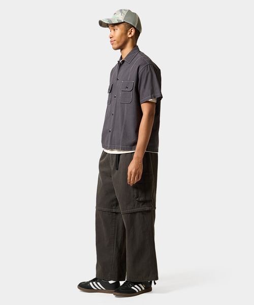 HUF（ハフ）の「huf CO-OP TREK CONVERTIBLE PANT（カーゴパンツ・メンズ・カモフラージュ/ブラック/ホワイト・M/S/XL/L）」の17枚目の写真