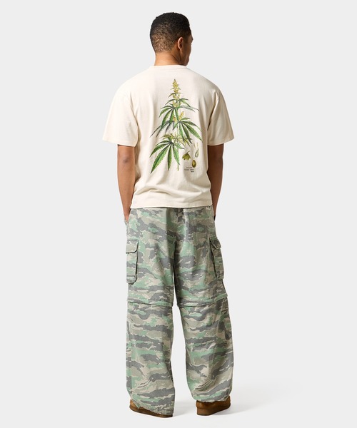 HUF（ハフ）の「huf CO-OP TREK CONVERTIBLE PANT（カーゴパンツ・メンズ・カモフラージュ/ブラック/ホワイト・M/S/XL/L）」の6枚目の写真