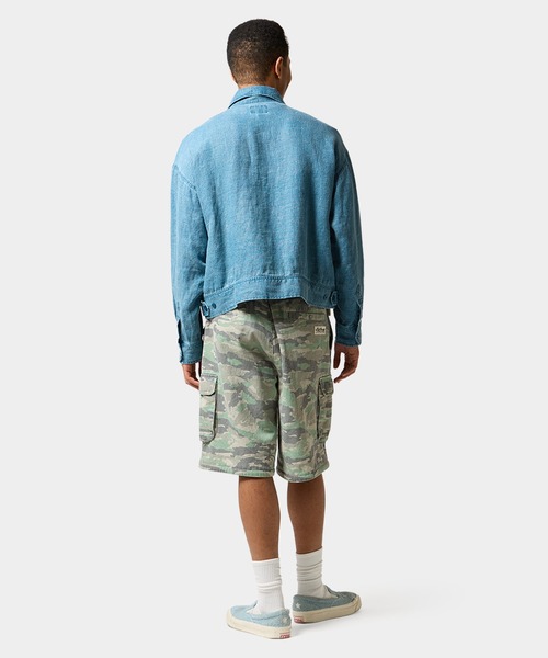 HUF（ハフ）の「huf CO-OP TREK CONVERTIBLE PANT（カーゴパンツ・メンズ・カモフラージュ/ブラック/ホワイト・M/S/XL/L）」の9枚目の写真