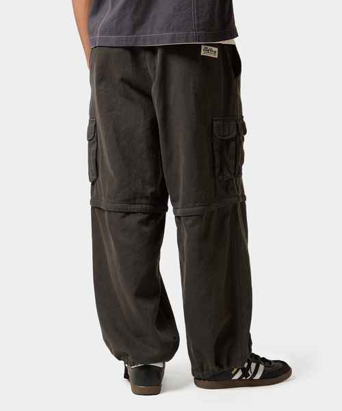 HUF（ハフ）の「huf CO-OP TREK CONVERTIBLE PANT（カーゴパンツ・メンズ・カモフラージュ/ブラック/ホワイト・M/S/XL/L）」の12枚目の写真