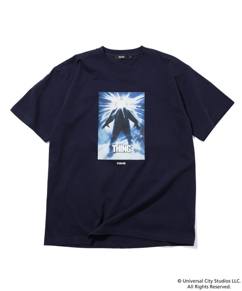 SILAS（サイラス）の「THE THING / S/S TEE（Tシャツ/カットソー・メンズ・ホワイト/ネイビー/ブラック/アッシュ・M/L/XL）」の19枚目の写真