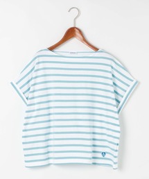 【ORCIVAL(オーシバル)】ボートネックボーダーTシャツ