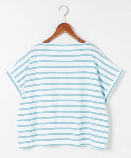 ORCIVAL(オーシバル)の「【ORCIVAL(オーシバル)】ボートネックボーダーTシャツ(Tシャツ/カットソー・レディース・レッド/ブルー/ホワイト・FREE)」の7枚目の写真