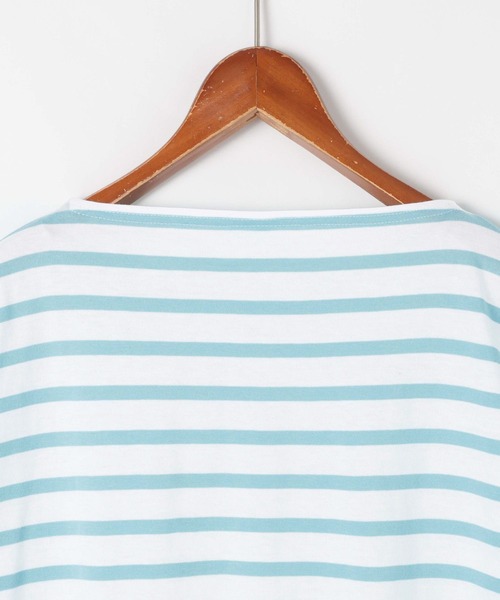ORCIVAL(オーシバル)の「【ORCIVAL(オーシバル)】ボートネックボーダーTシャツ(Tシャツ/カットソー・レディース・レッド/ブルー/ホワイト・FREE)」の5枚目の写真