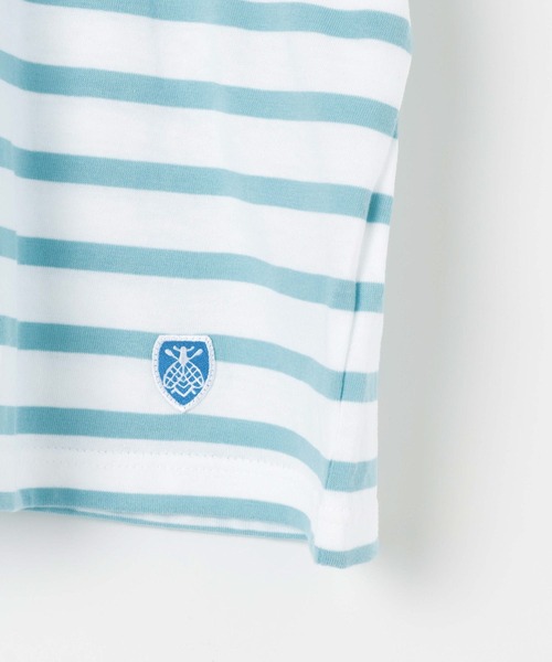 ORCIVAL(オーシバル)の「【ORCIVAL(オーシバル)】ボートネックボーダーTシャツ(Tシャツ/カットソー・レディース・レッド/ブルー/ホワイト・FREE)」の12枚目の写真