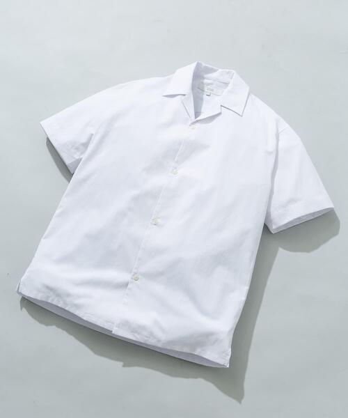 URBAN RESEARCH ROSSO MEN(アーバンリサーチロッソメン)の「『イージーケア / XLサイズあり』アーバンリラックスリネンオープンカラーシャツ(シャツ/ブラウス・メンズ・ネイビー/アイボリー/カーキ/ブラック/ホワイト/ブルー・X-LARGE/LARGE/MEDIUM)」の2枚目の写真