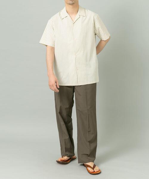URBAN RESEARCH ROSSO MEN(アーバンリサーチロッソメン)の「『イージーケア / XLサイズあり』アーバンリラックスリネンオープンカラーシャツ(シャツ/ブラウス・メンズ・ネイビー/アイボリー/カーキ/ブラック/ホワイト/ブルー・X-LARGE/LARGE/MEDIUM)」の11枚目の写真
