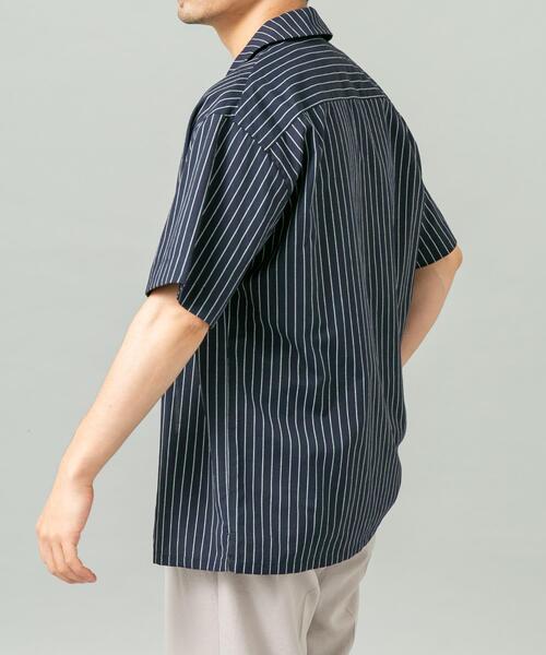 URBAN RESEARCH ROSSO MEN(アーバンリサーチロッソメン)の「『イージーケア / XLサイズあり』アーバンリラックスリネンオープンカラーシャツ(シャツ/ブラウス・メンズ・ネイビー/アイボリー/カーキ/ブラック/ホワイト/ブルー・X-LARGE/LARGE/MEDIUM)」の19枚目の写真