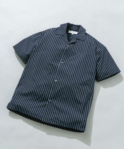 URBAN RESEARCH ROSSO MEN(アーバンリサーチロッソメン)の「『イージーケア / XLサイズあり』アーバンリラックスリネンオープンカラーシャツ(シャツ/ブラウス・メンズ・ネイビー/アイボリー/カーキ/ブラック/ホワイト/ブルー・X-LARGE/LARGE/MEDIUM)」の21枚目の写真