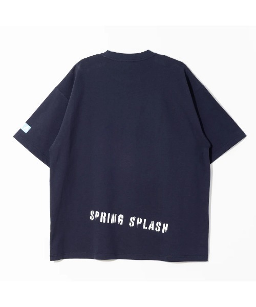FILA(フィラ)の「FILA×初音ミク“Spring Splash”Tシャツ / S/S T-SHIRT(Tシャツ/カットソー・レディース・ネイビー・M/L/XL)」の3枚目の写真
