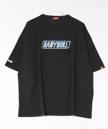 BABYDOLL | 親子お揃い シャイニーロゴTシャツ 1617A(Tシャツ/カットソー)