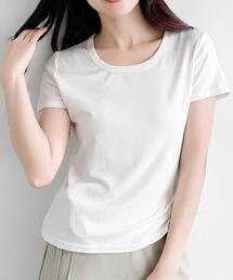 【超ストレッチ / M~4L】型崩れしにくい極上コットンプルオーバー