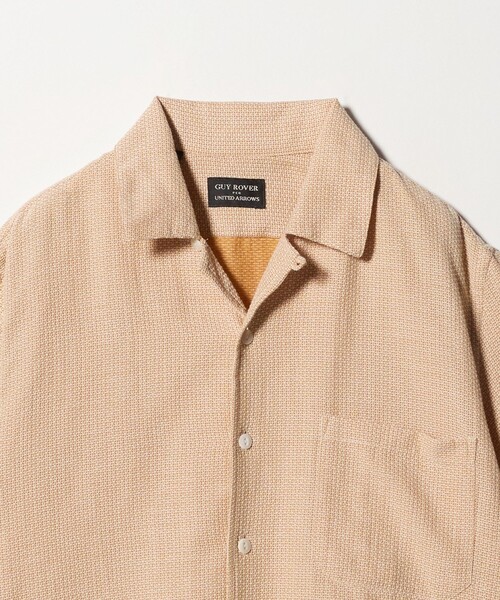 GUY ROVER（ギローバー）の「＜GUY ROVER＞ショートスリーブ オープンカラーシャツ（シャツ/ブラウス・メンズ・オレンジ・M/S/L）」の3枚目の写真