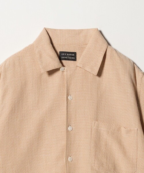 GUY ROVER（ギローバー）の「＜GUY ROVER＞ショートスリーブ オープンカラーシャツ（シャツ/ブラウス・メンズ・オレンジ・M/S/L）」の4枚目の写真