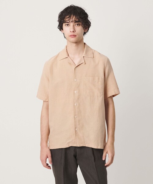 GUY ROVER（ギローバー）の「＜GUY ROVER＞ショートスリーブ オープンカラーシャツ（シャツ/ブラウス・メンズ・オレンジ・M/S/L）」の12枚目の写真